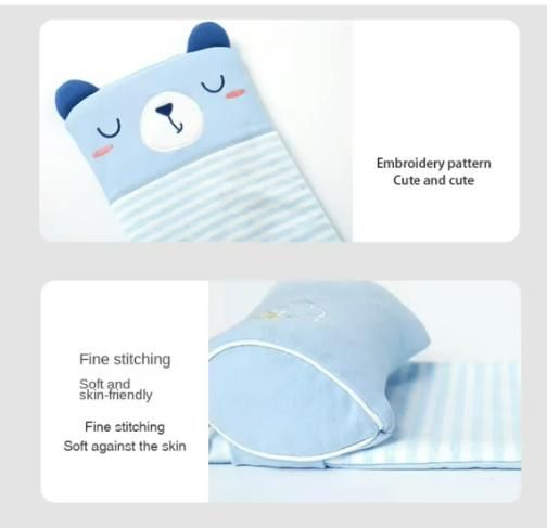 Baby Shaping Head Support Pillow – Soft, Breathable Anti-Flat Head Cushion for Newborns & Infants