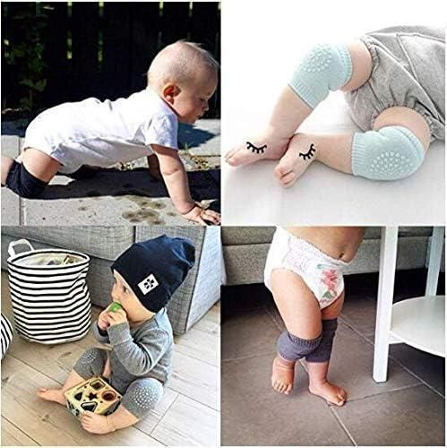 SoftNest Baby Knee Pads – Soft, Breathable Crawling Pads (2 Pairs) for Safe & Comfortable Baby Movement