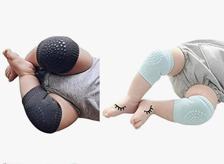 SoftNest Baby Knee Pads – Soft, Breathable Crawling Pads (2 Pairs) for Safe & Comfortable Baby Movement