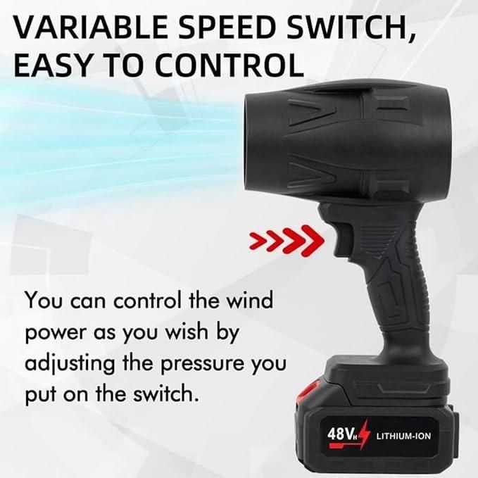 AeroTurbo Handheld Air Blower – High-Powered, Compact & Lightweight for Car Cleaning, Snow Removal & Household Use