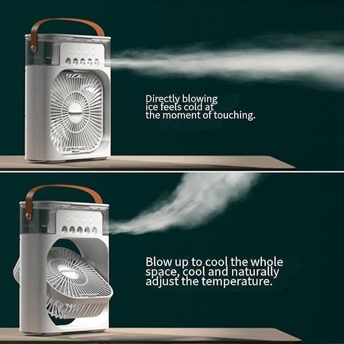 ChillWave Electric Fan – Portable, Compact & Lightweight Personal Fan for Home, Office & Desk Use