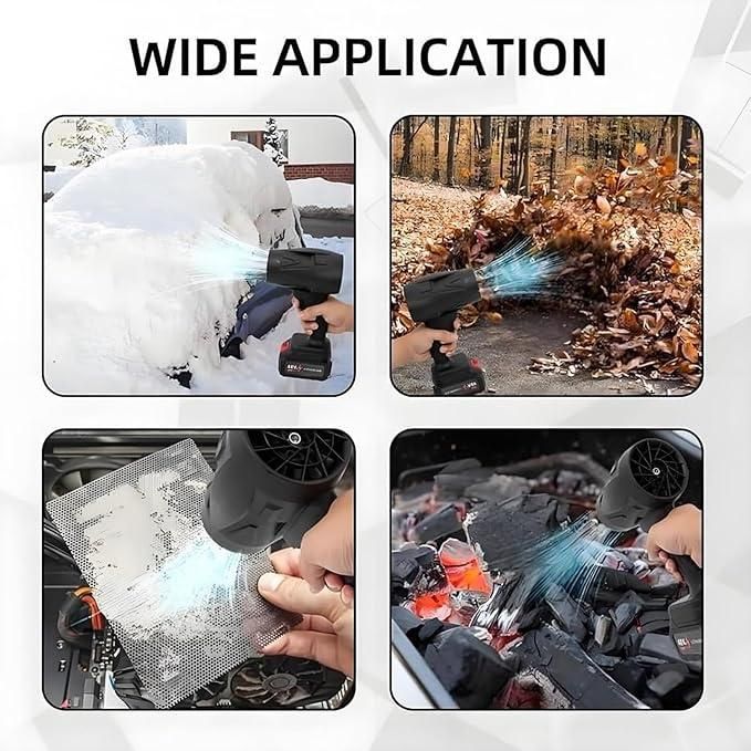 AeroTurbo Handheld Air Blower – High-Powered, Compact & Lightweight for Car Cleaning, Snow Removal & Household Use