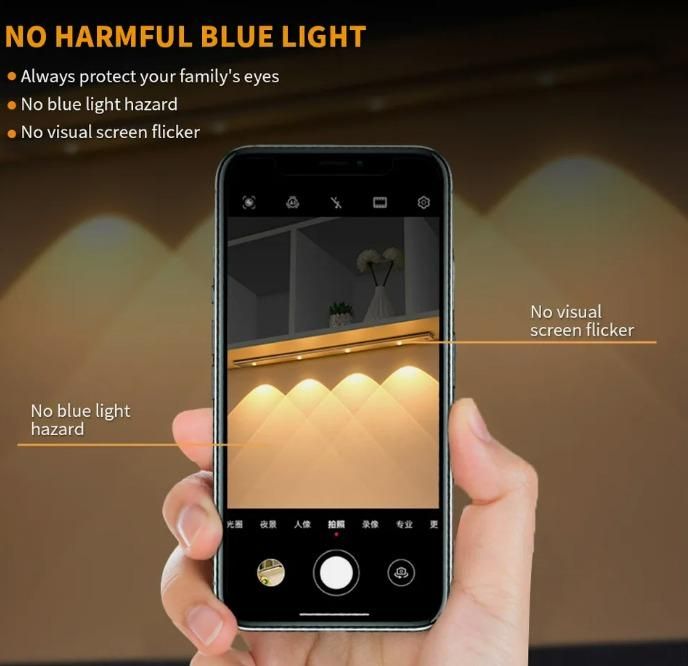 ZenGlow Motion LED – Smart, Dimmable & Color-Changing Motion Sensor Light, USB Rechargeable for Hallways, Closets & Bedrooms