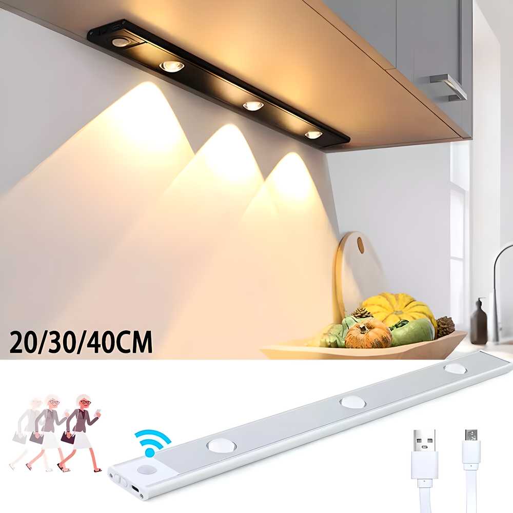 ZenGlow Motion LED – Smart, Dimmable & Color-Changing Motion Sensor Light, USB Rechargeable for Hallways, Closets & Bedrooms