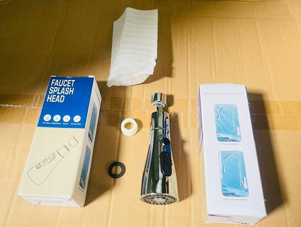 3-in-1 Kitchen Tap – Stainless Steel, 3 Water Modes for Cooking, Washing & Cleaning Fruits & Vegetables, Durable & Stylish