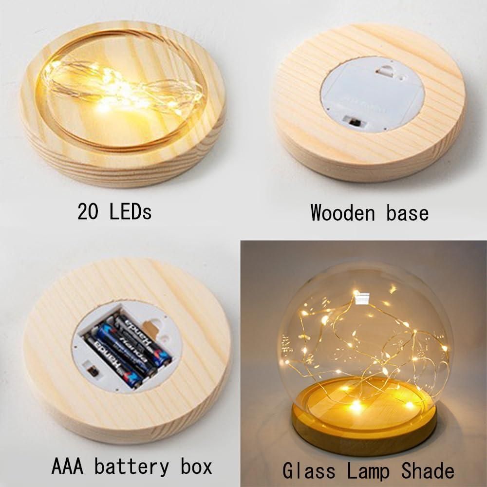 GlowNest LED Touch Lamp – Multicolor Ambient Light, Compact Design for Bedroom, Living Room & Kids Room